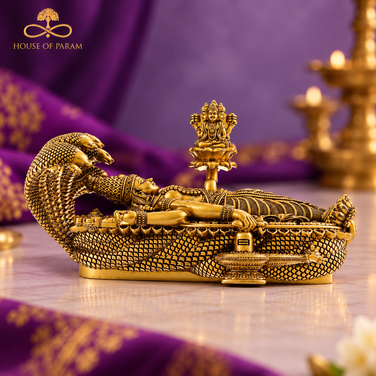 Brass Padmanabhaswamy 2.5 inch