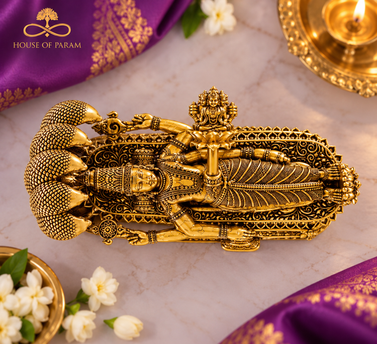 Brass Padmanabhaswamy 2.5 inch