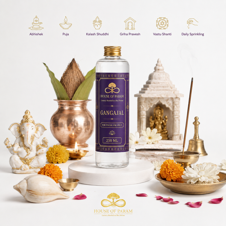 Divine Gangajal 250ml — sacred Gangajal from Har Ki Pauri, Haridwar